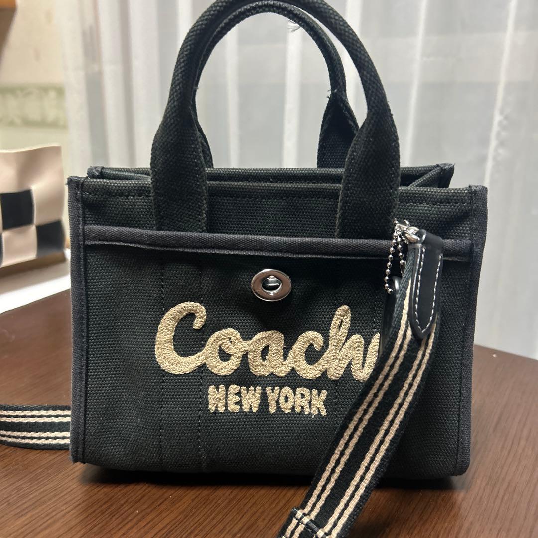 Coach ブラック ２wayショルダー＆トート