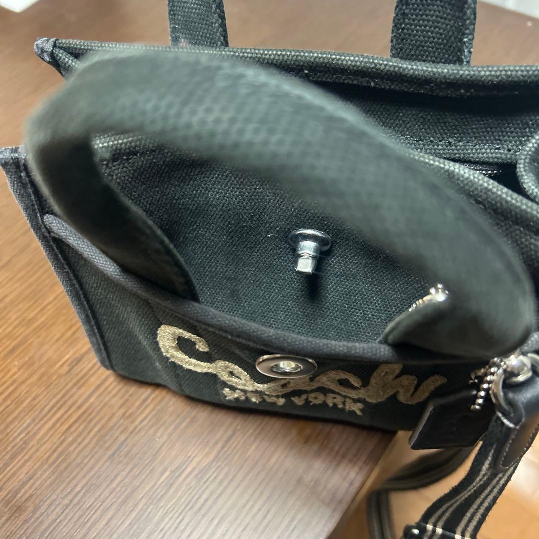 Coach ブラック ２wayショルダー＆トート