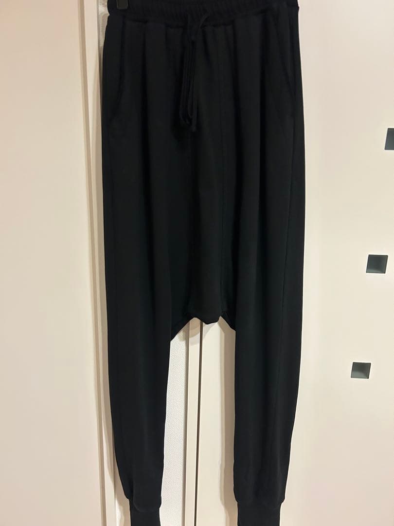 値下げ！超美品！！ユリウス24PREFWコットンスウェットシームドサルエルパンツ