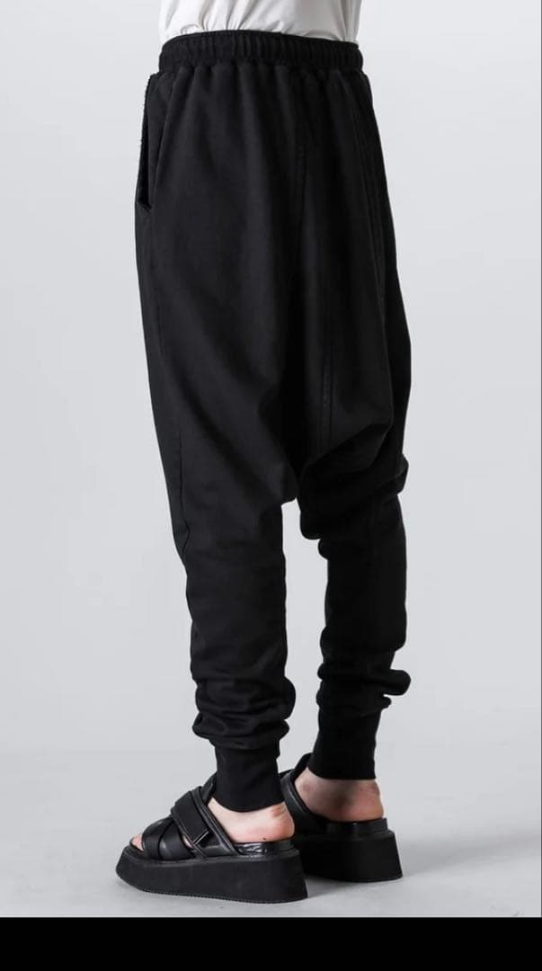 値下げ！超美品！！ユリウス24PREFWコットンスウェットシームドサルエルパンツ