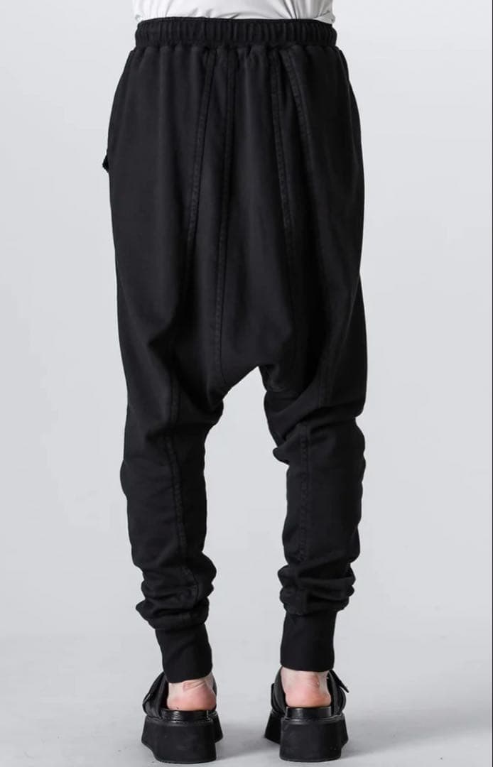 値下げ！超美品！！ユリウス24PREFWコットンスウェットシームドサルエルパンツ