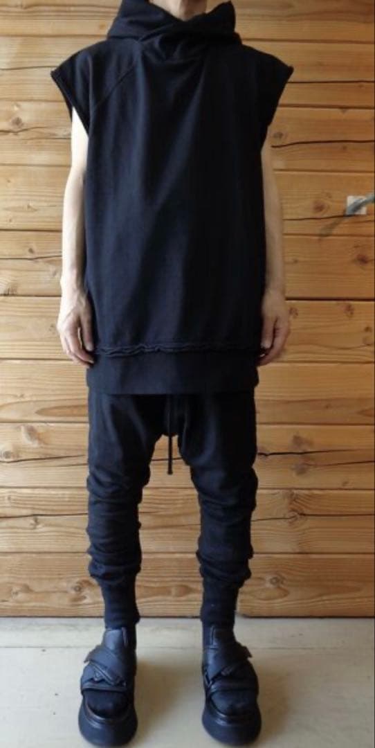 値下げ！超美品！！ユリウス24PREFWコットンスウェットシームドサルエルパンツ