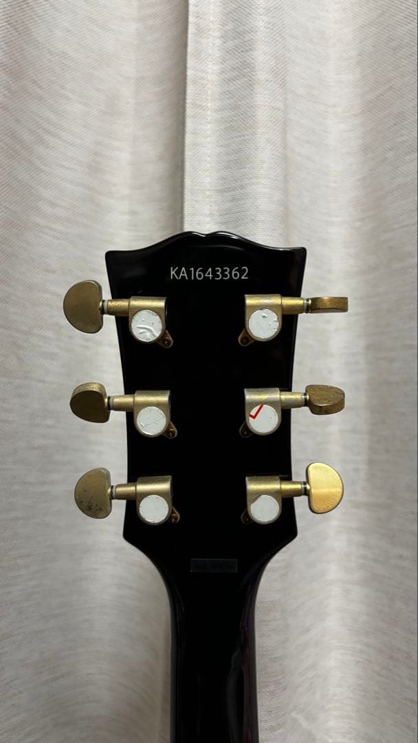 値下げ★Kaalena レスポールカスタムタイプ エレキギター ストラップ付き