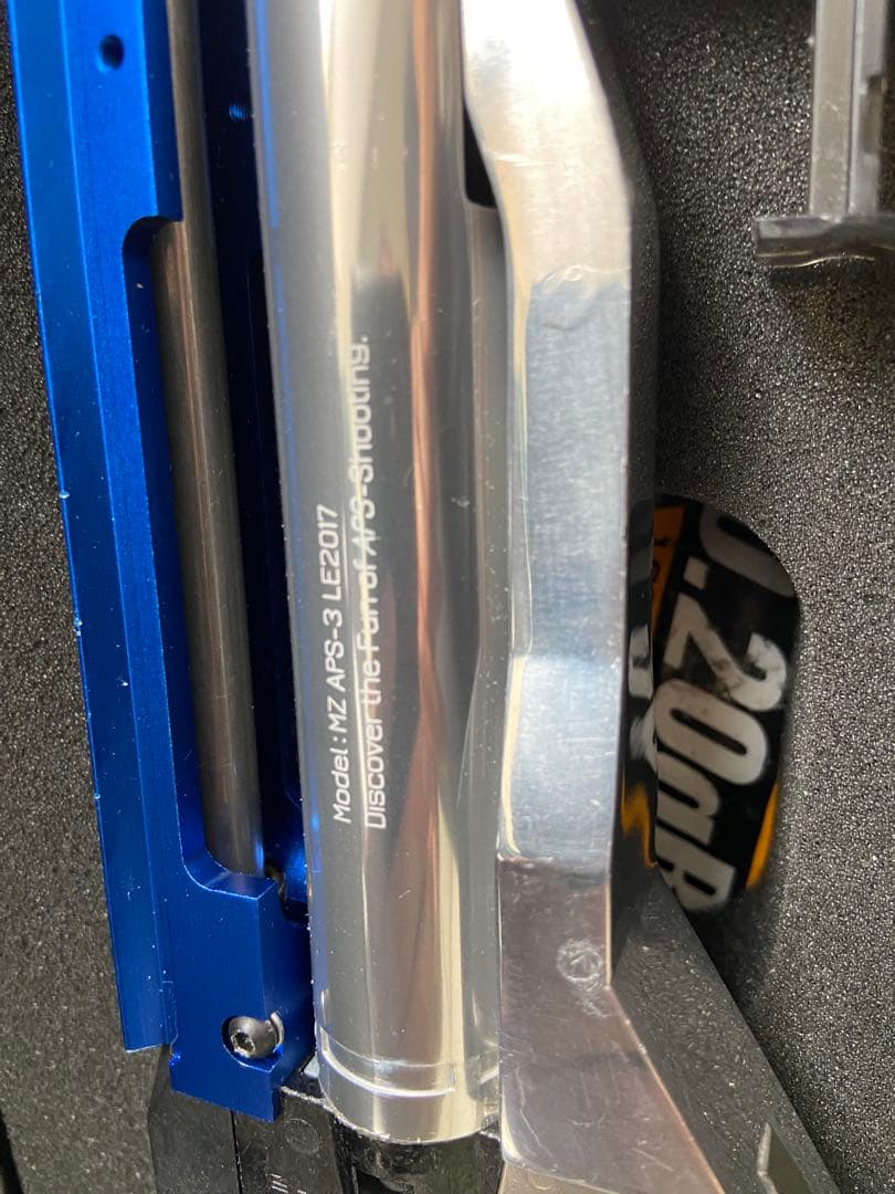 エアガンAPS3 マルゼンリミテッドエディション2017 左手用木製グリップ