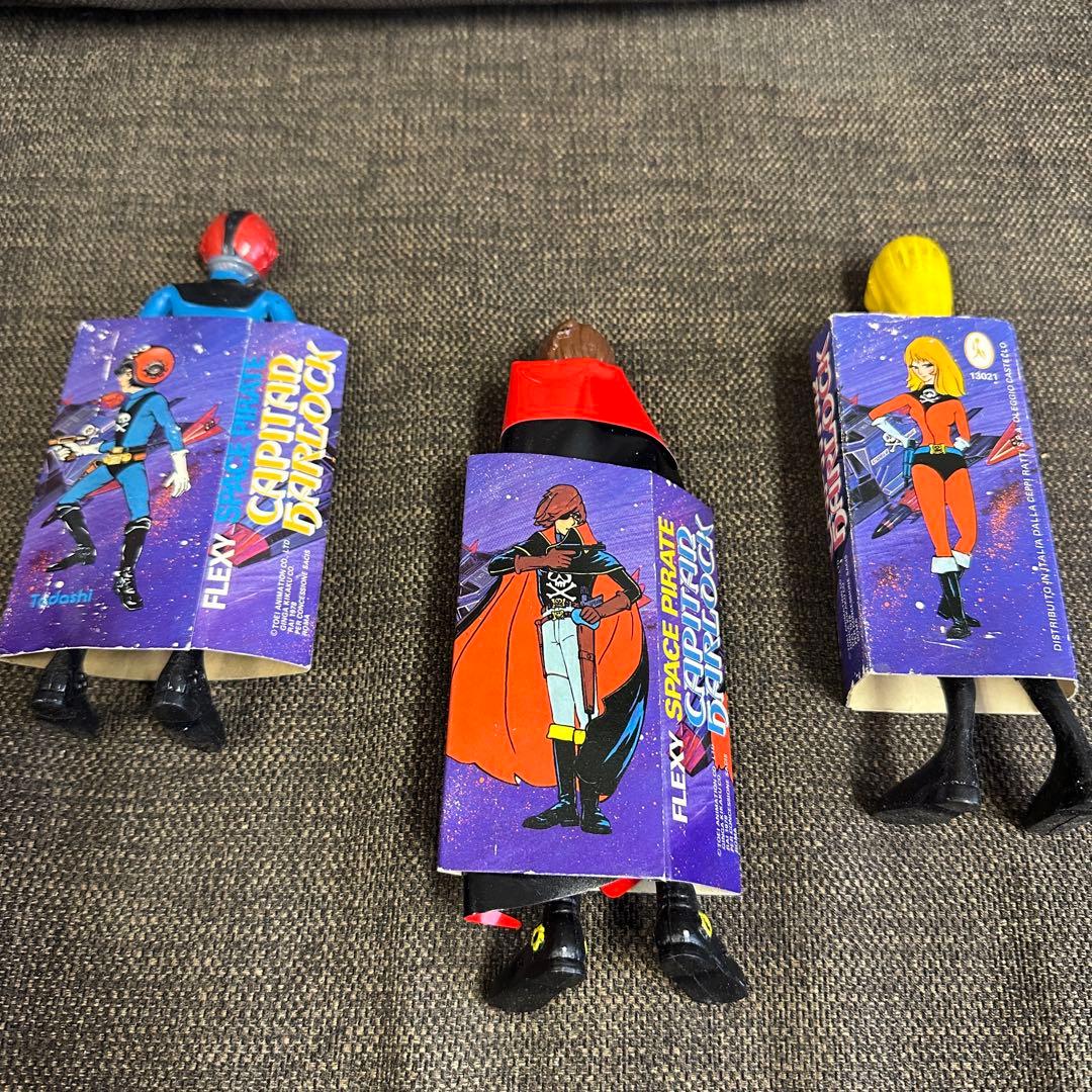 ファンキーポーズ　キャシャーンハーロック　3体セット　海外パッケージ