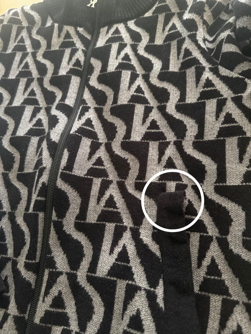 【美品】St ANDREWS ゴルフウェア ジップアップジャケット