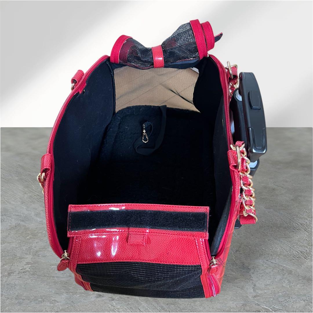 ペットキャリーバッグ　キャスター付き　完売品