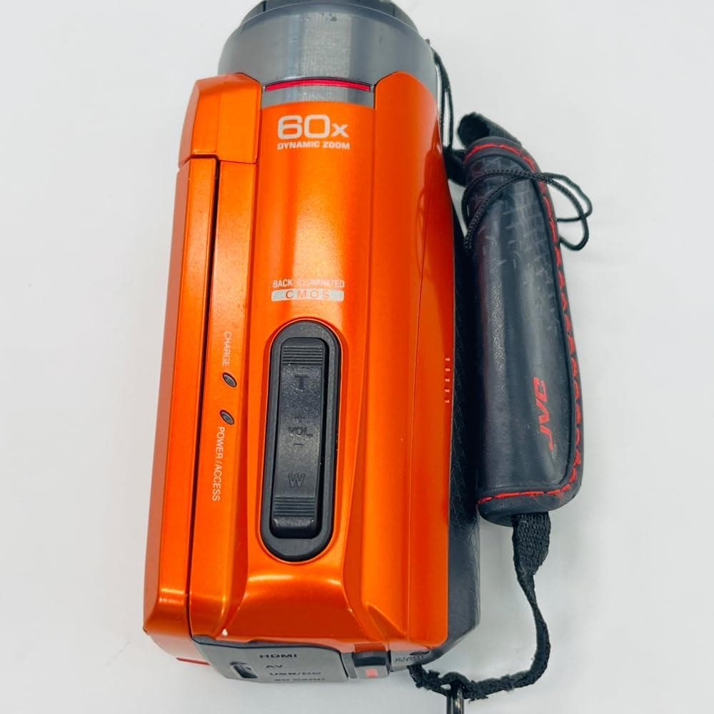 JVC ビデオカメラ Everio R Wi-Fi オレンジ GZ-RX600