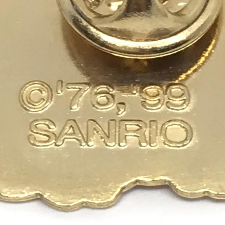 キキララ レトロ ピンバッジ 未使用 1999年 ピンズ リトルツインスターズ