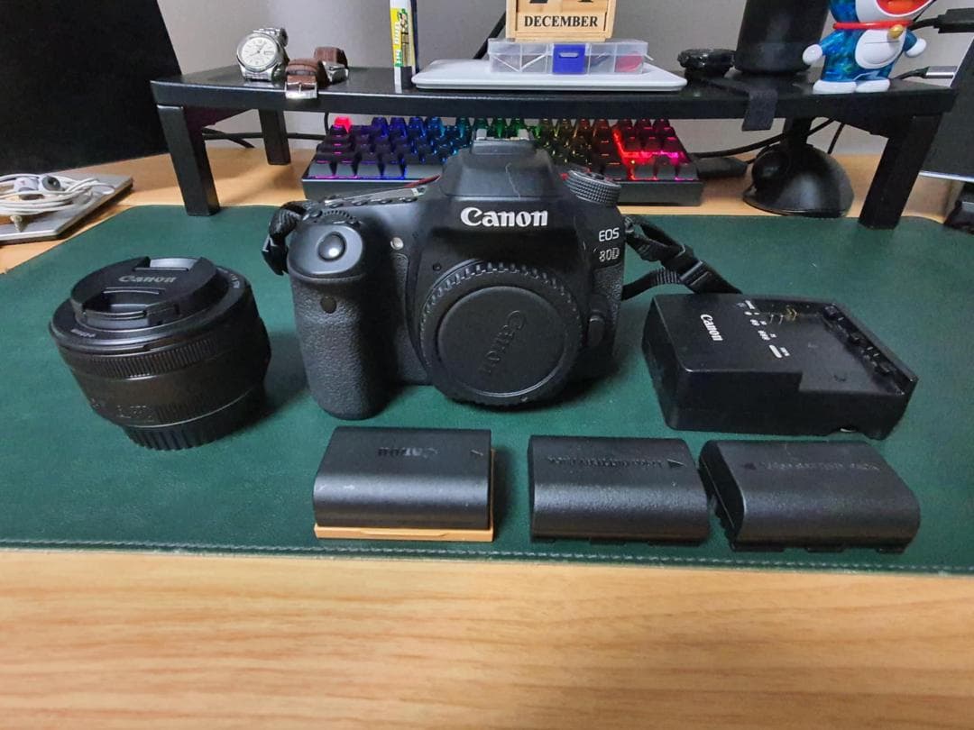 CANON EOS 80Dボディ＋EF50mm F1.8 STMレンズセット