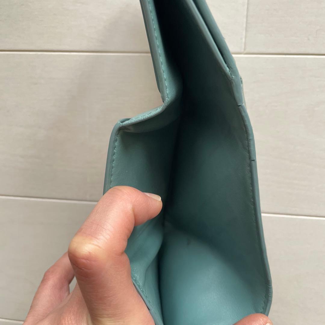 【ボッティガ】３つ折り財布　箱あり　保存袋あり