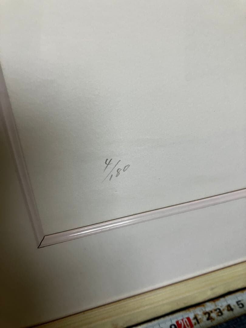 鶴田一郎　憂 4/180 リトグラフ