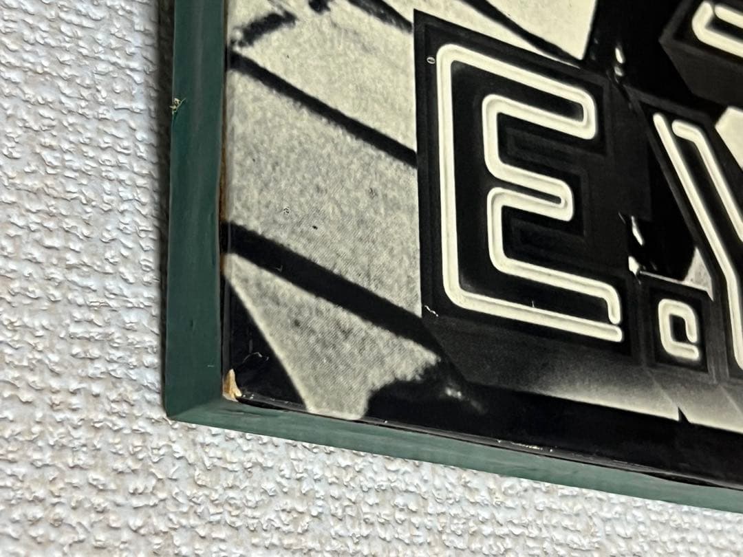 矢沢永吉☆1970年代 当時の希少木製パネル☆