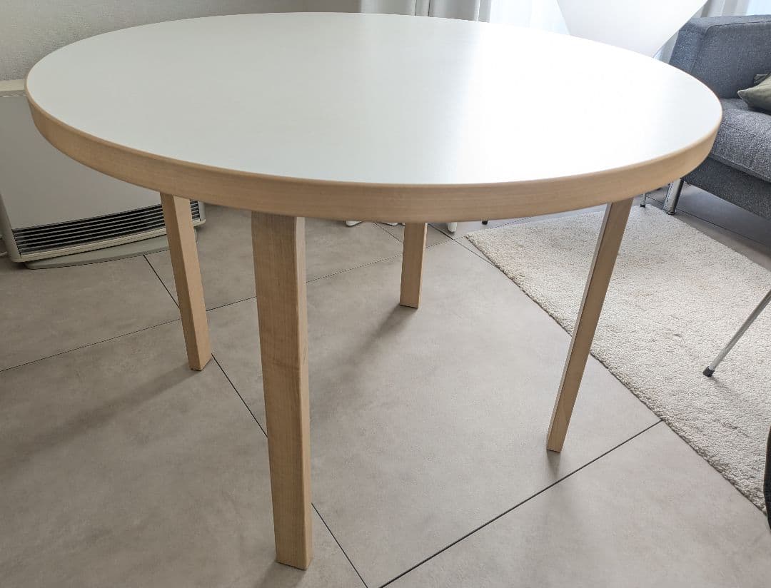アルテック artek table 90A ホワイトラミネート テーブル