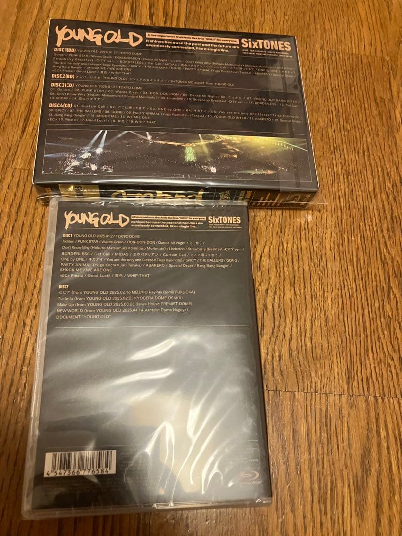SixTONES YOUNG OLD Blu-ray 新品未開封