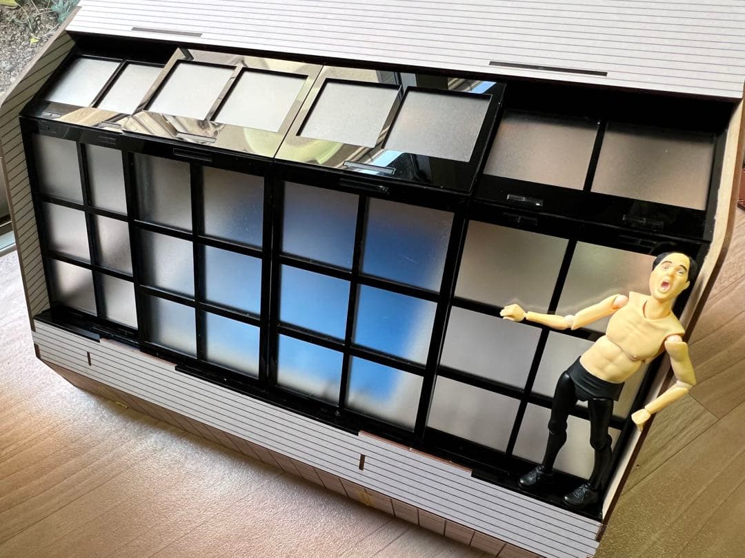 例のプール　フィギュア用ジオラマ　1/12