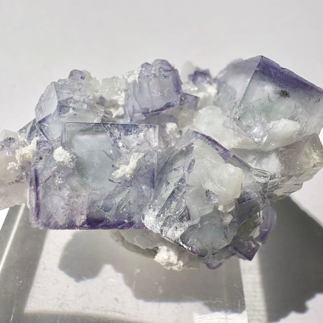 475 中国　ヤオガンシャン産　ポーセリン　フローライト