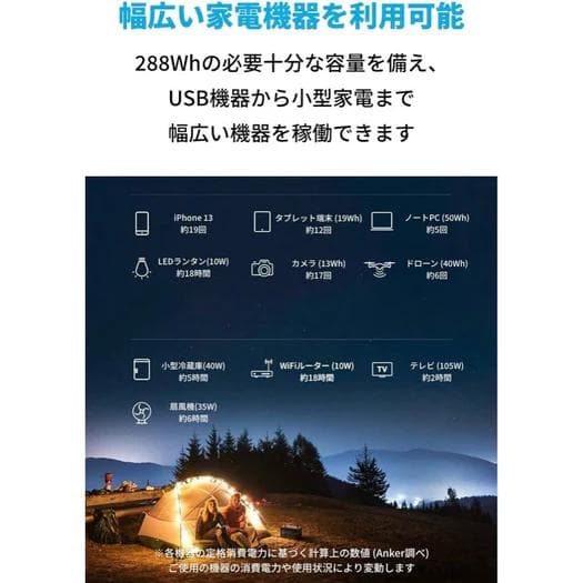 アンカー Anker PowerHouse II 300 (ポータブル電源)