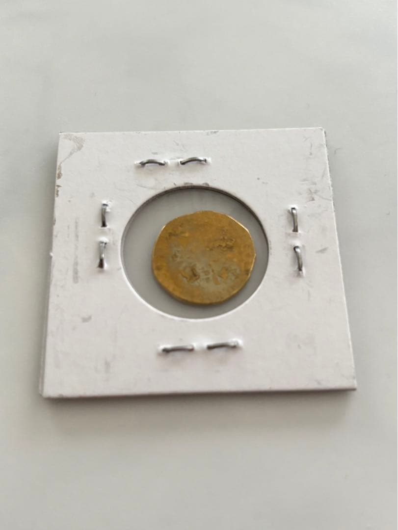 古銭　金貨　甲州金一分 天正時代 無背 2.0g