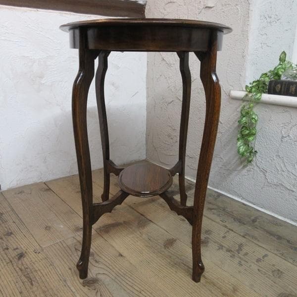 イギリス アンティーク 家具 サイドテーブル オケージョナル 英国 6673c