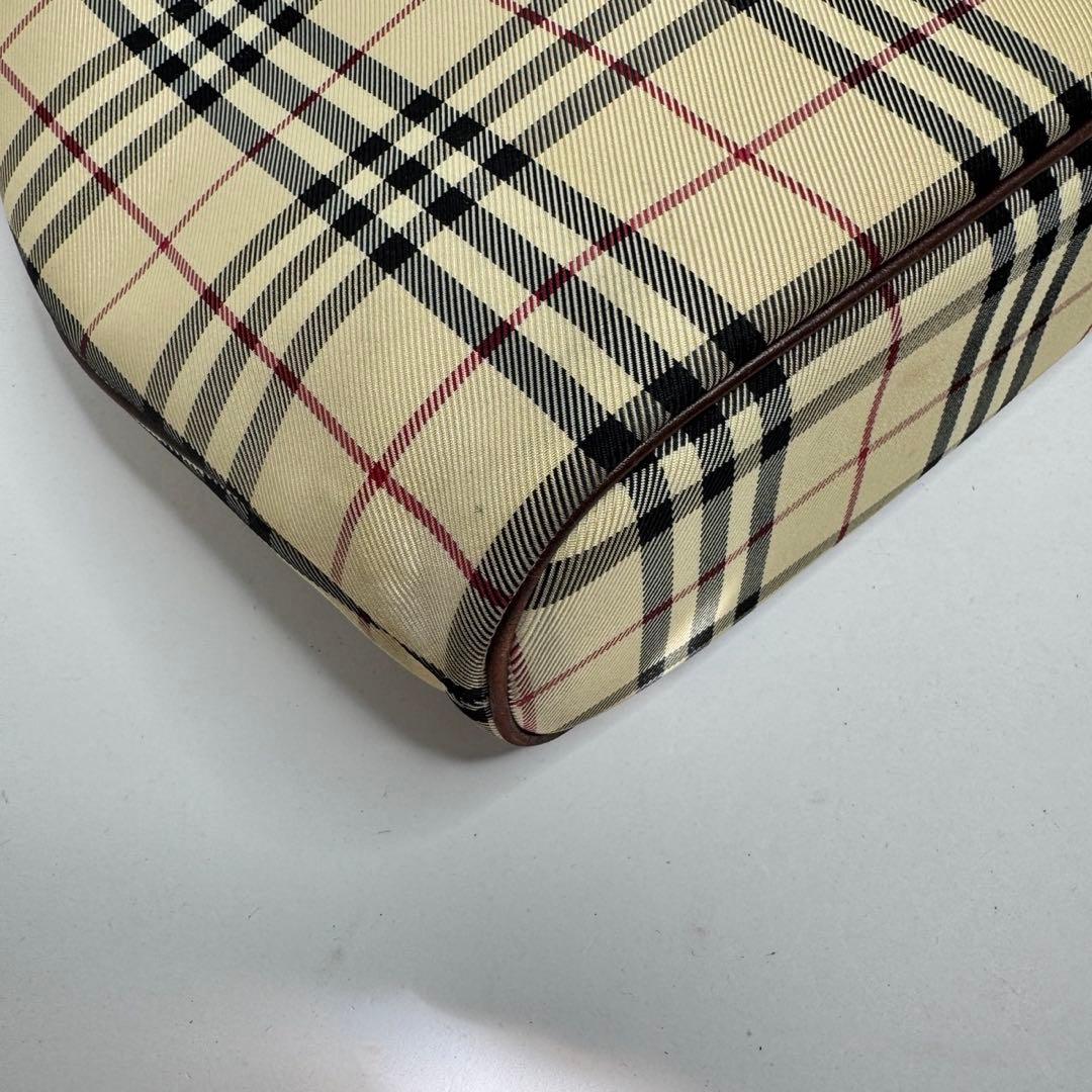 【美品✨️】バーバリー ハンドバッグ ノバチェック マチあり