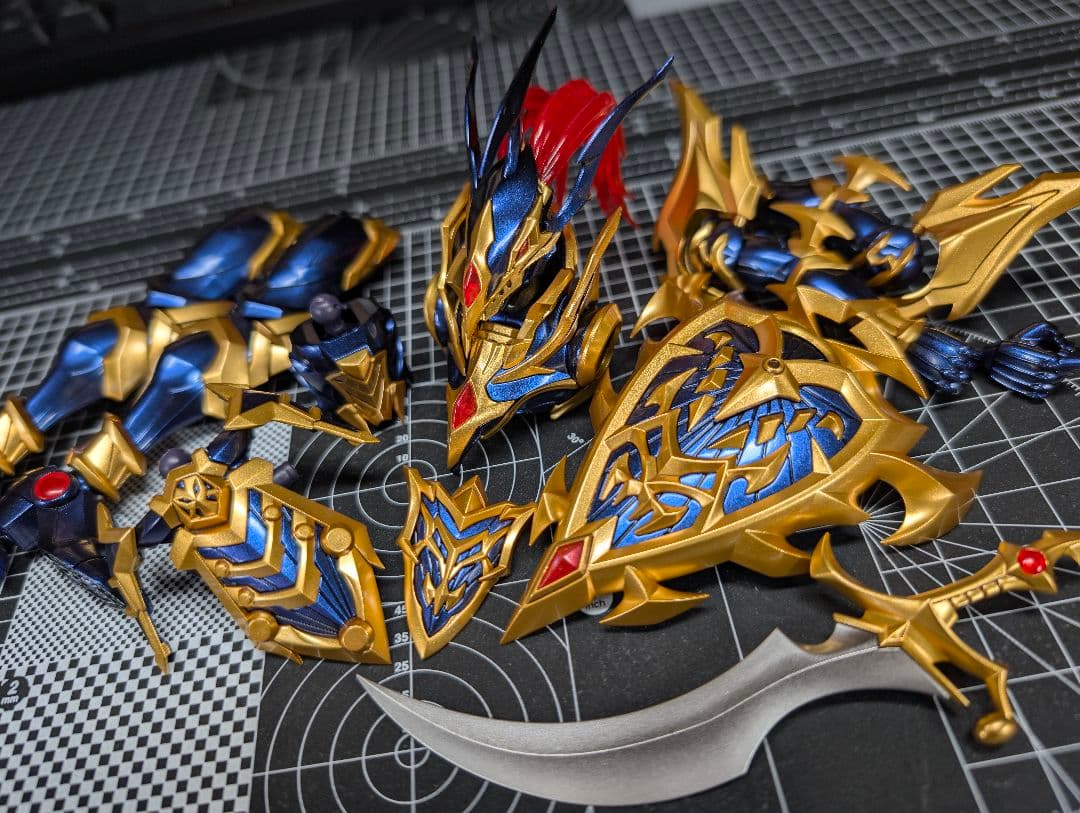 カオス・ソルジャー　全塗装　完成品　偏光メタリック