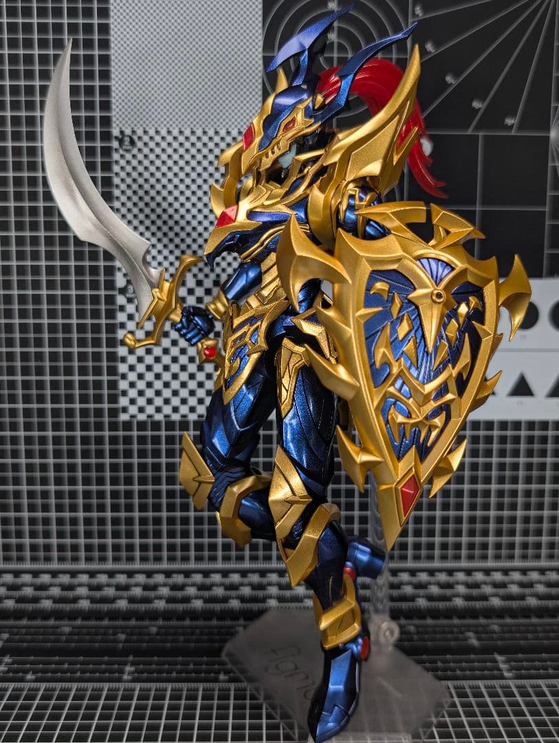 カオス・ソルジャー　全塗装　完成品　偏光メタリック