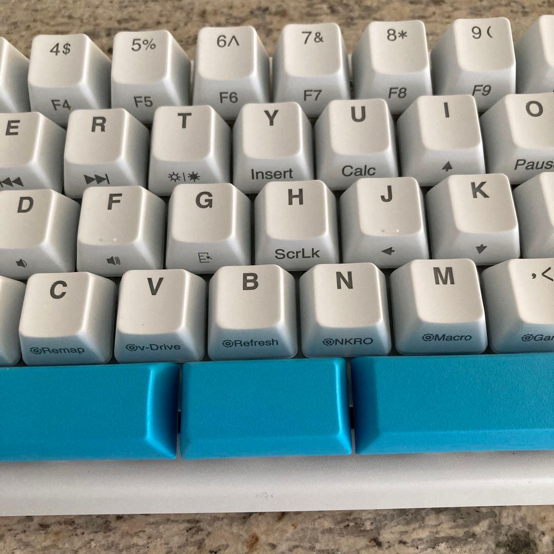 Kinesis Gaming TKO スペース分割　ホワイト　キーボード