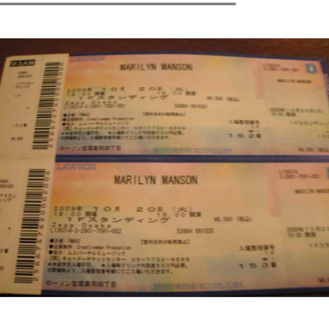 【当時物】マリリンマンソン ツアーTシャツ 00s SHOOTタグ M