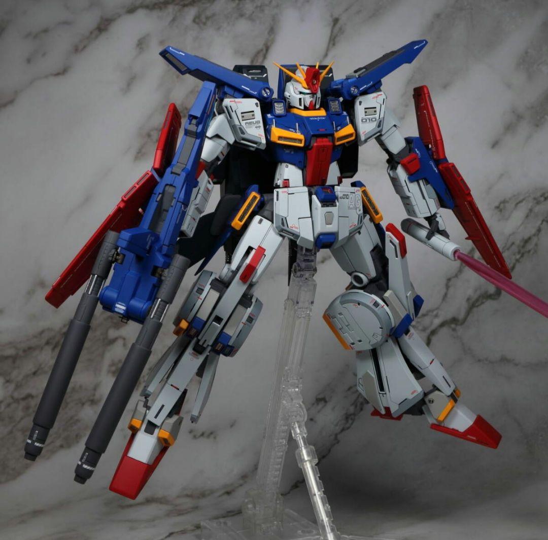 MG　ZZガンダム Ver.ka　改修全塗装完成品