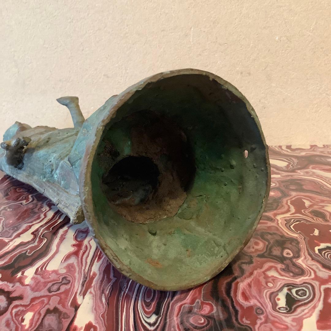 12〜13世紀インド「仏釈迦牟尼仏像」仏陀・クシャーン朝・マトゥラー発掘青銅仏