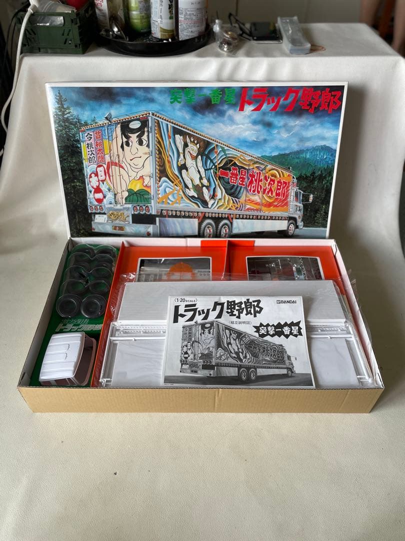 バンダイ 1/20 トラック野郎 シリーズ No.15 突撃一番星 少々組立有