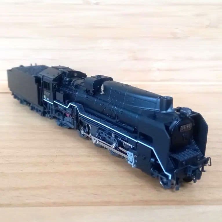 KATO 京都駅店特製品 D51形25号機 重油タンク付 福知山機関区