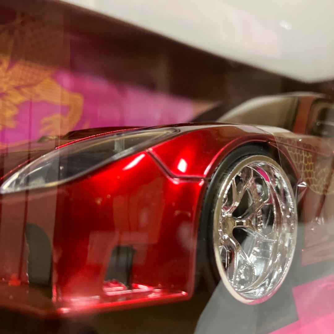 希少ドラゴンワイドボディ⭐️1/24ジェィダトイズ⚡️95マツダRX−7 ワイドB✨