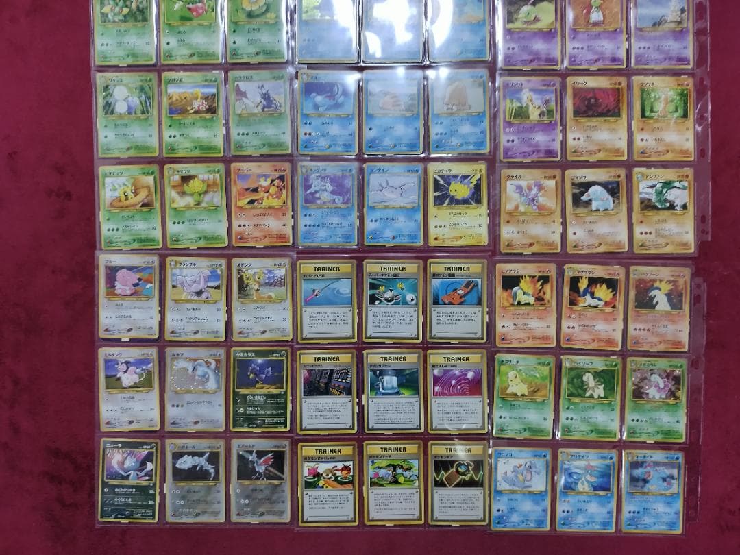 コンプ!!　1～4弾+NEO1弾+プレミアムファイル　旧裏　旧裏面