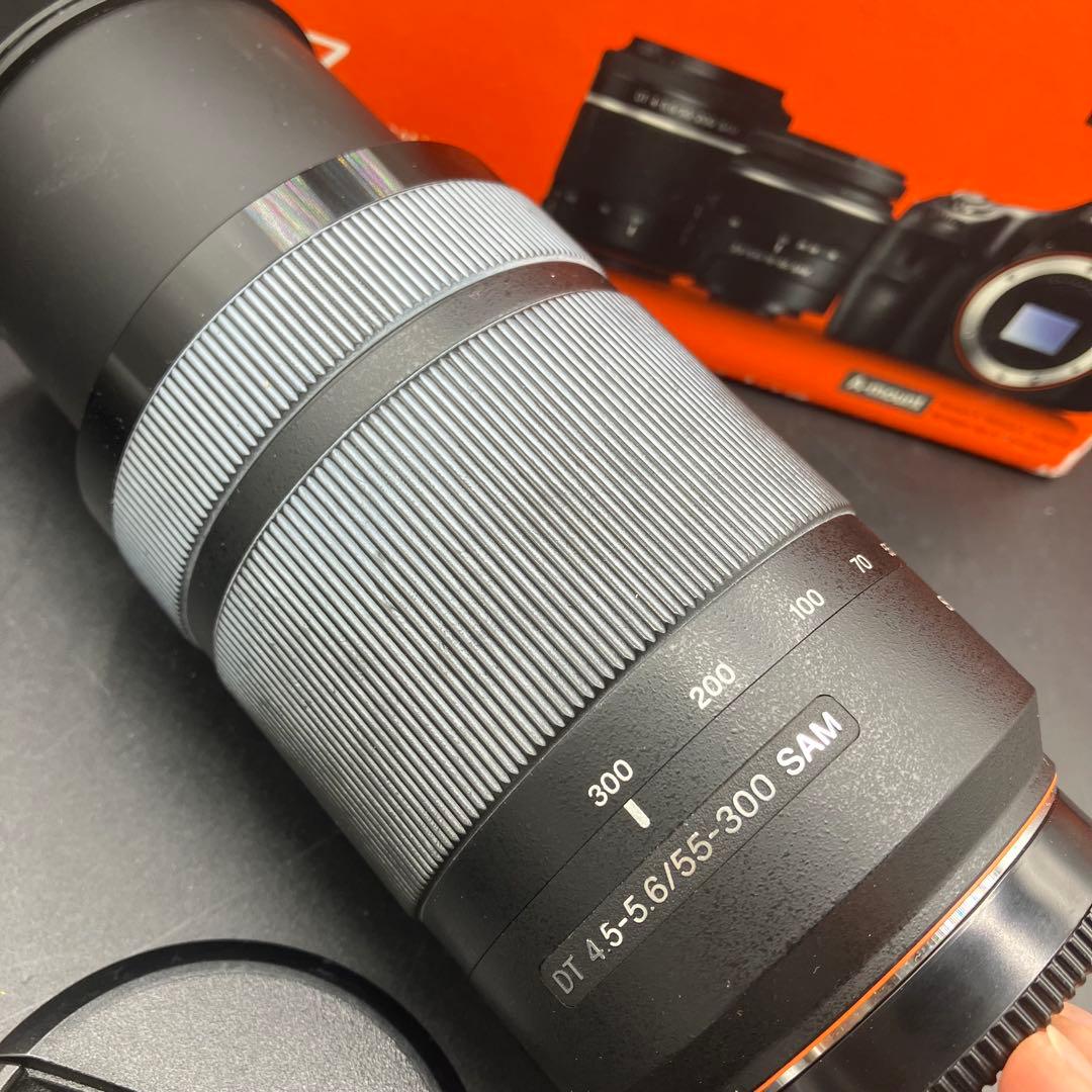 【箱付き】SONY α57 SLT-A57 デジタル一眼 ダブルレンズセット