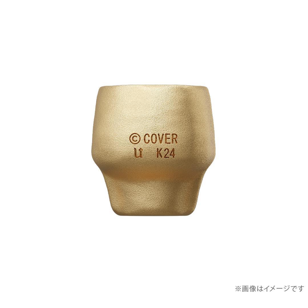 【限定100点】宝鐘マリン×ユートレジャー 純金ドクロくん K24 アクスタ付き