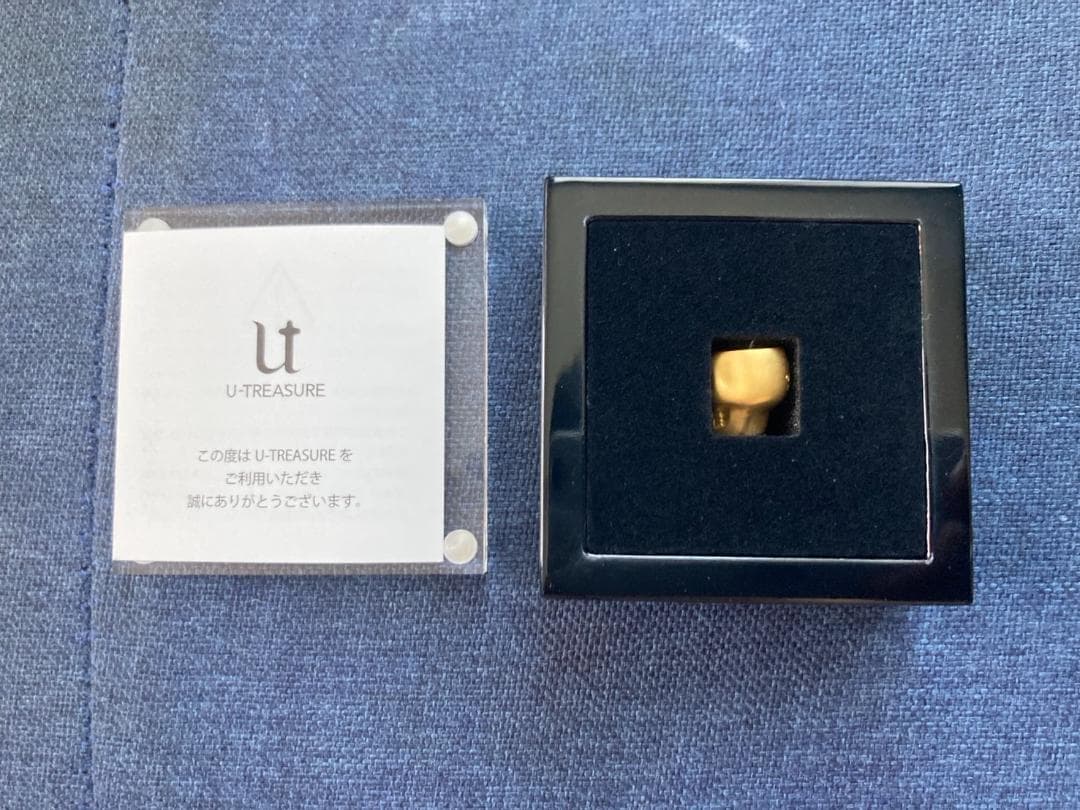 【限定100点】宝鐘マリン×ユートレジャー 純金ドクロくん K24 アクスタ付き