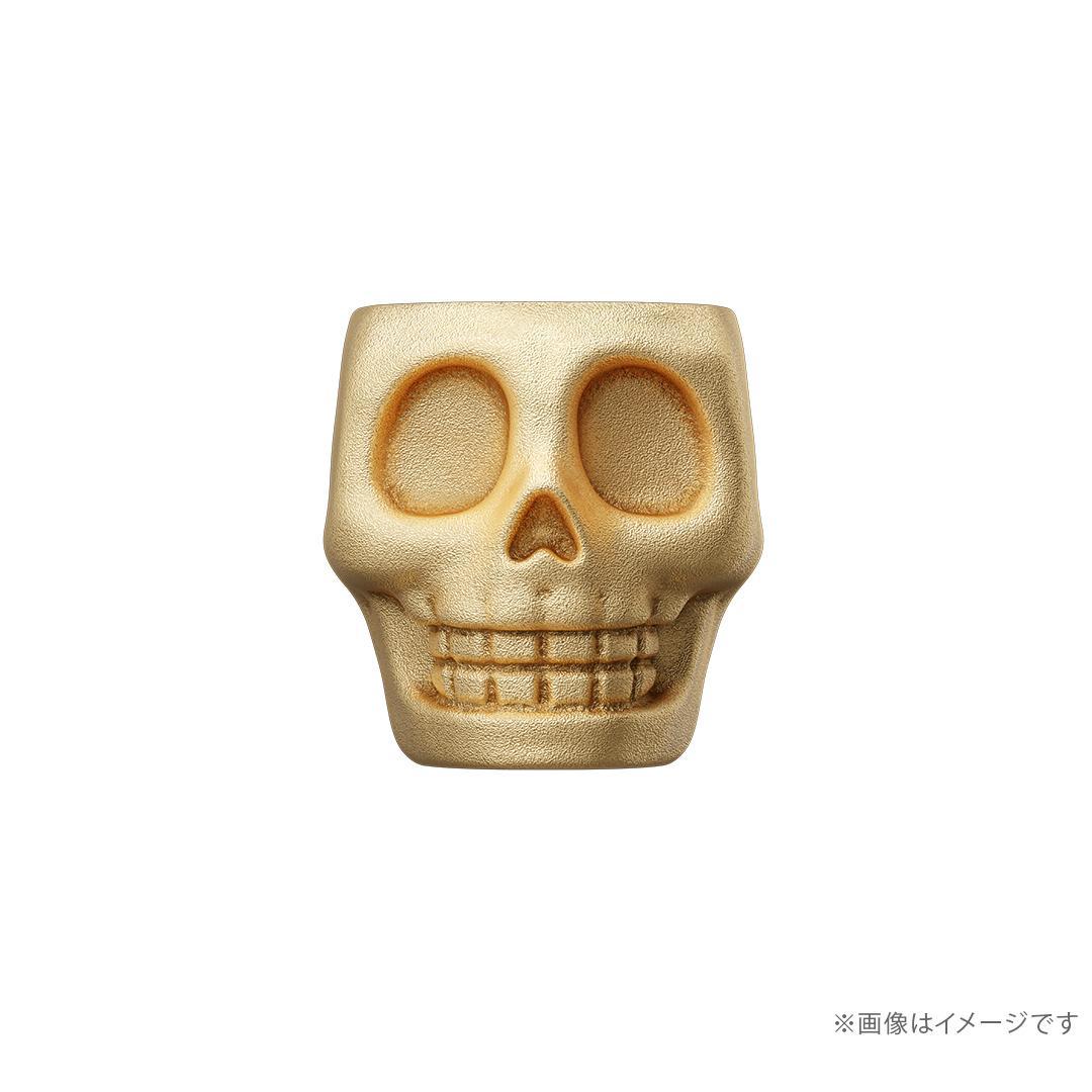 【限定100点】宝鐘マリン×ユートレジャー 純金ドクロくん K24 アクスタ付き