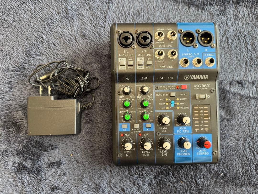 yamahaミキサー　MG06X