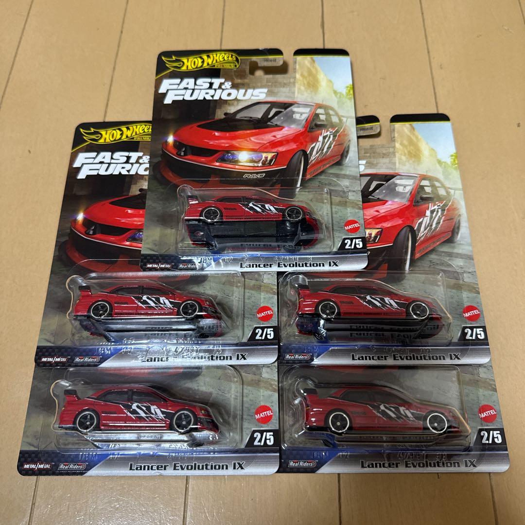 ホットウィール 三菱ランサーエボリューションⅨ ワイルドスピード 東京ドリフト