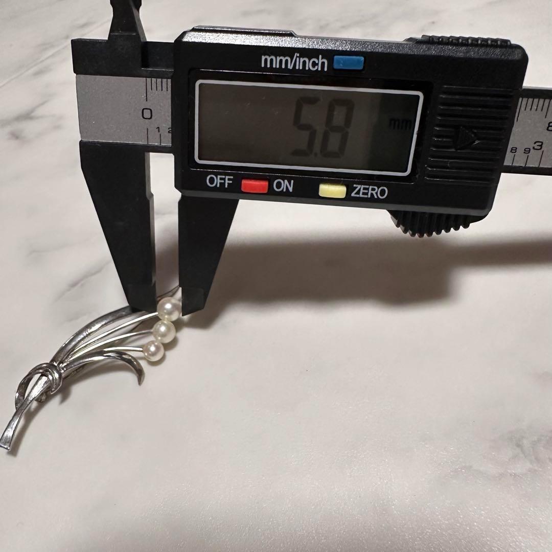 ミキモト ブローチ 花束 パール 真珠 刻印あり アクセサリー 華やか