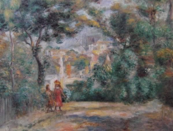 Pierre-Auguste Renoir、VUE DU SACRE-COEUR