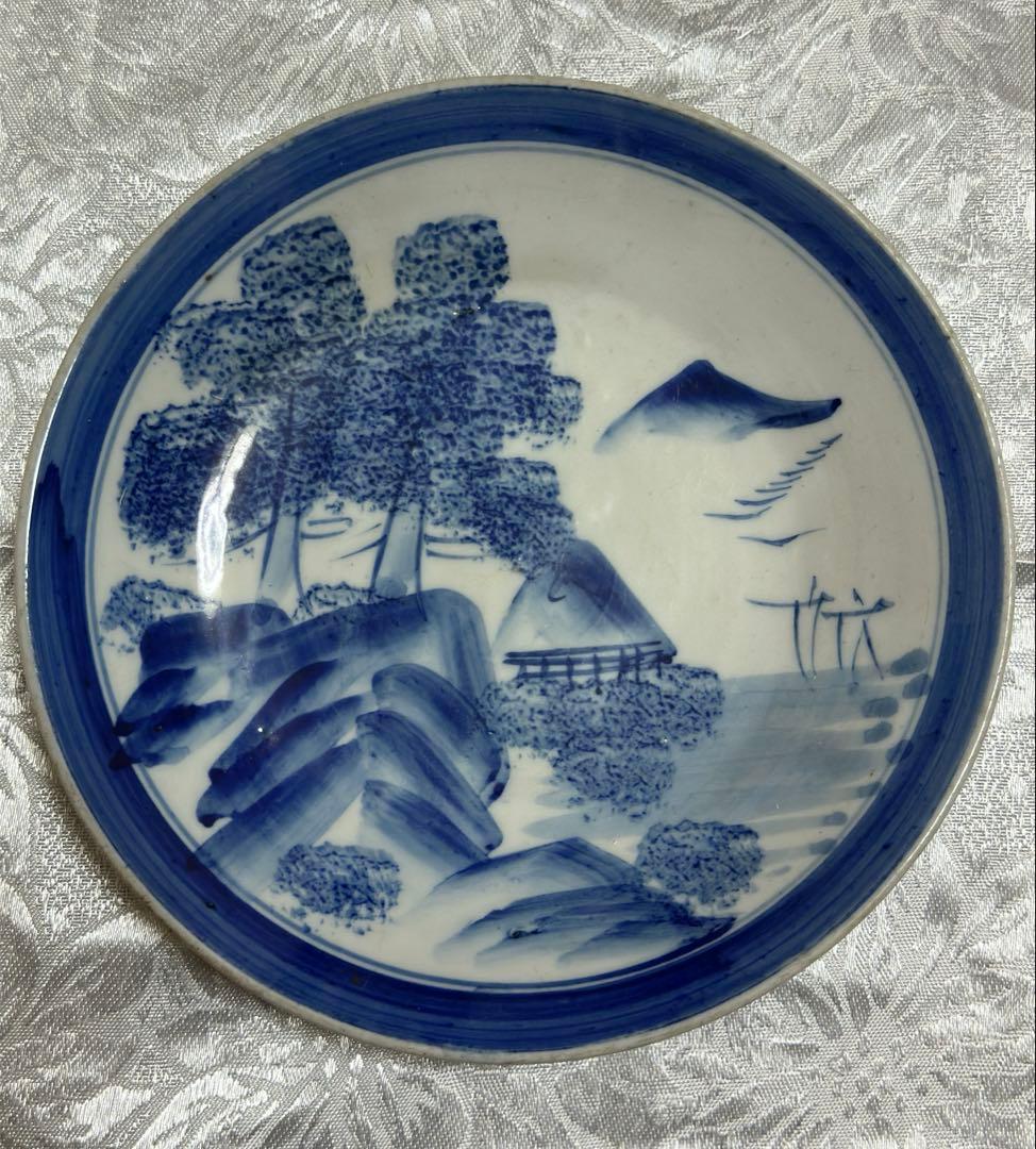 古伊万里　伊万里　中国　染付　皿