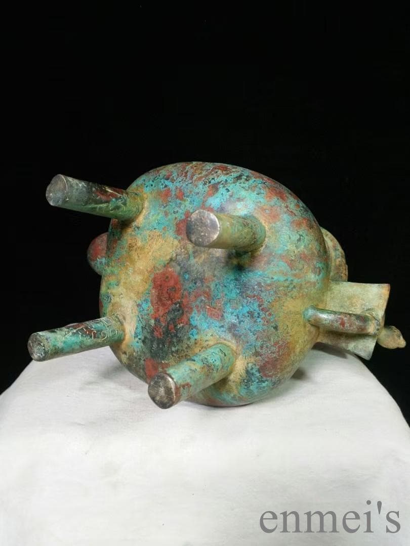 中国古美術 西周 青銅器 匍雁形盉 禮器 酒器 銘文 邢国 周代 古代青銅 古玩