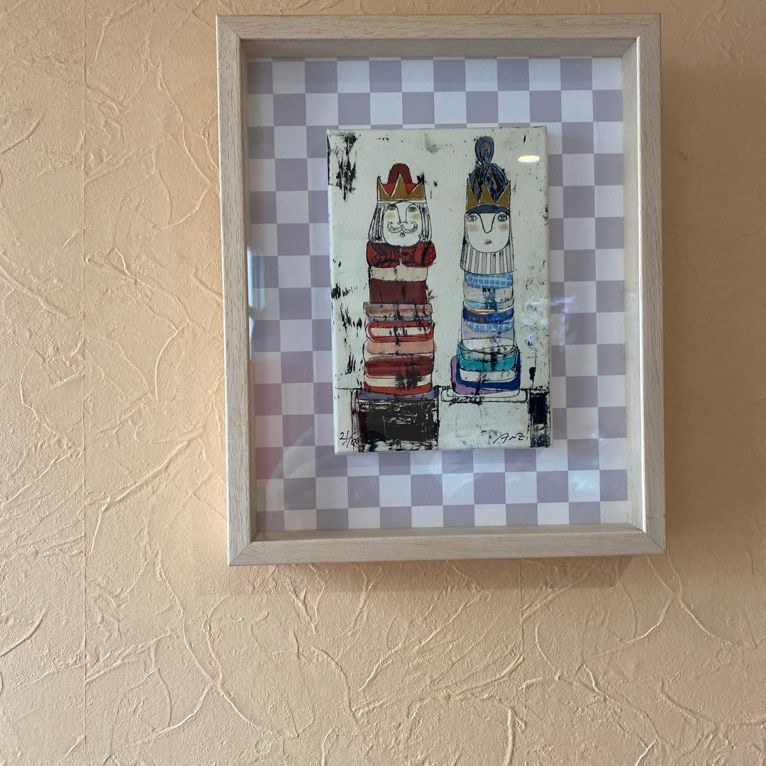 21/100 蟹江杏 絵画 (版画/キャンバスジクレー) ポーン