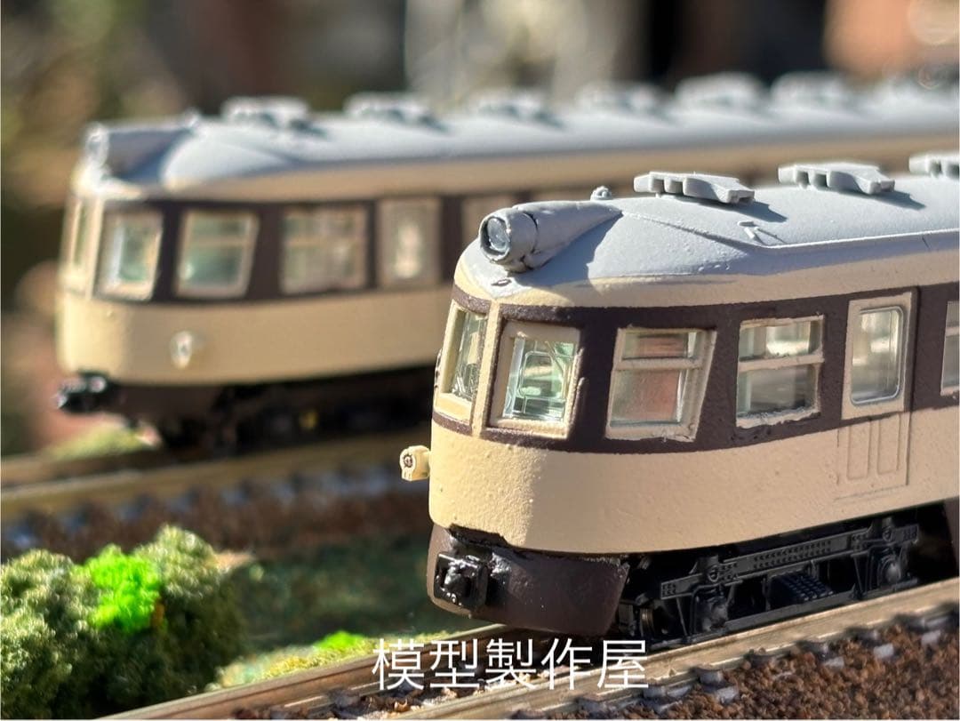 広窓流電　関西急行モハ52 4両編成KATO製品改造 Nゲージ　他サイト出品中