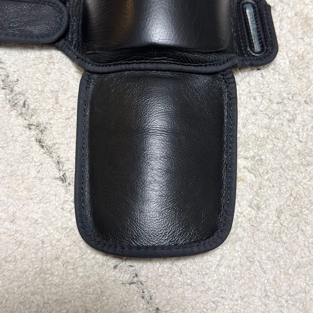 TWINS SPECIAL 本革製レガースMサイズ ブラック