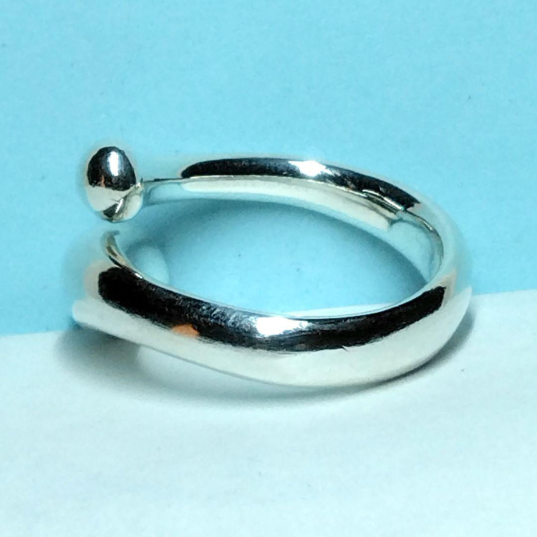 ティファニーティアドロップリング 15.5号　新品仕上げ　無傷未使用に近い