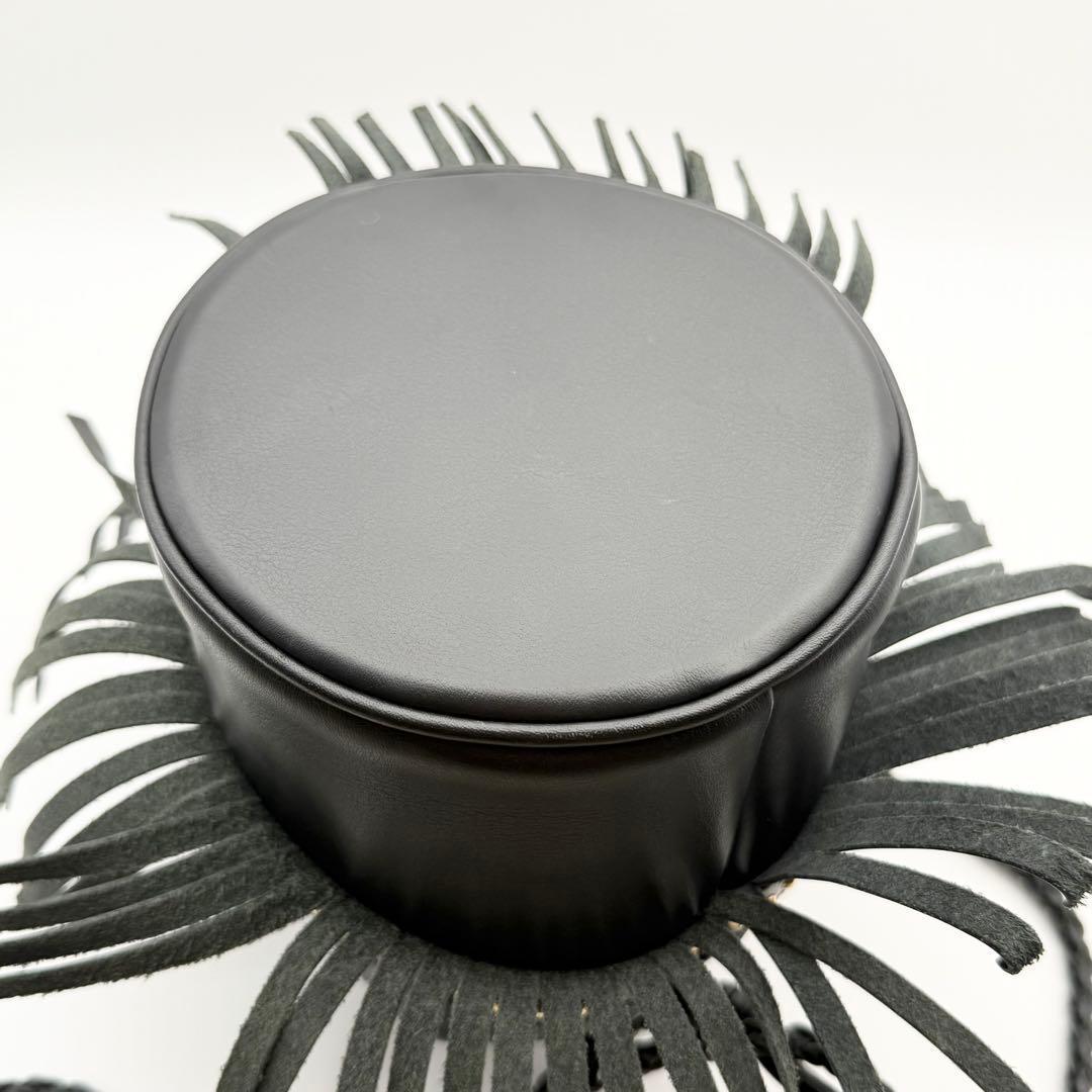 希少/美品✨J&M DAVIDSON カーニバル 黒 スタッズ Y2K フリンジ